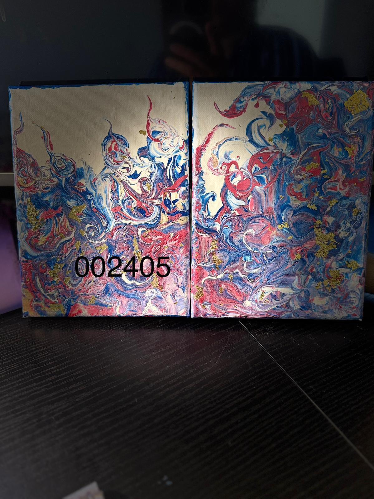 Dual Cosmic Dance" - GalaxyArtWork