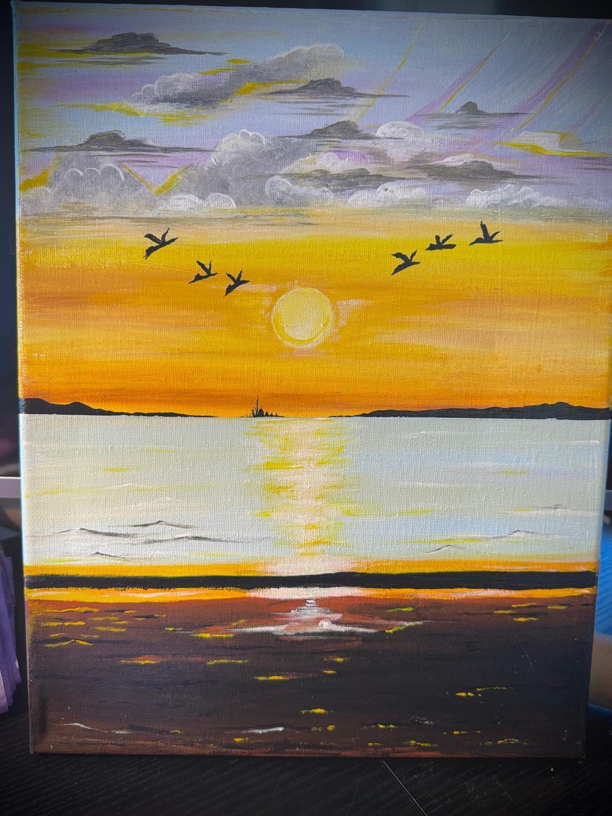 "Golden Horizon" - GalaxyArtWork