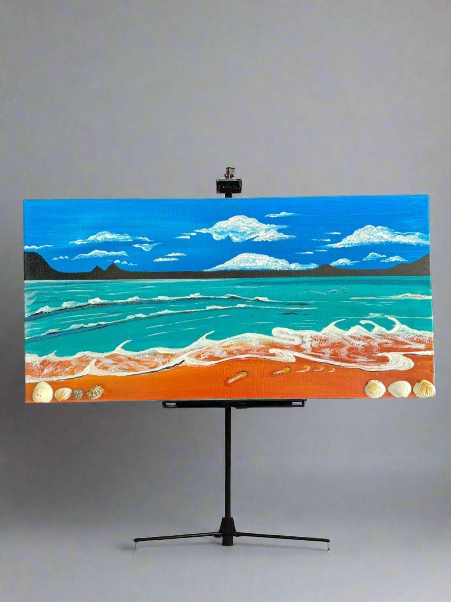 "Ocean Serenity: A View to Inspire" - GalaxyArtWork