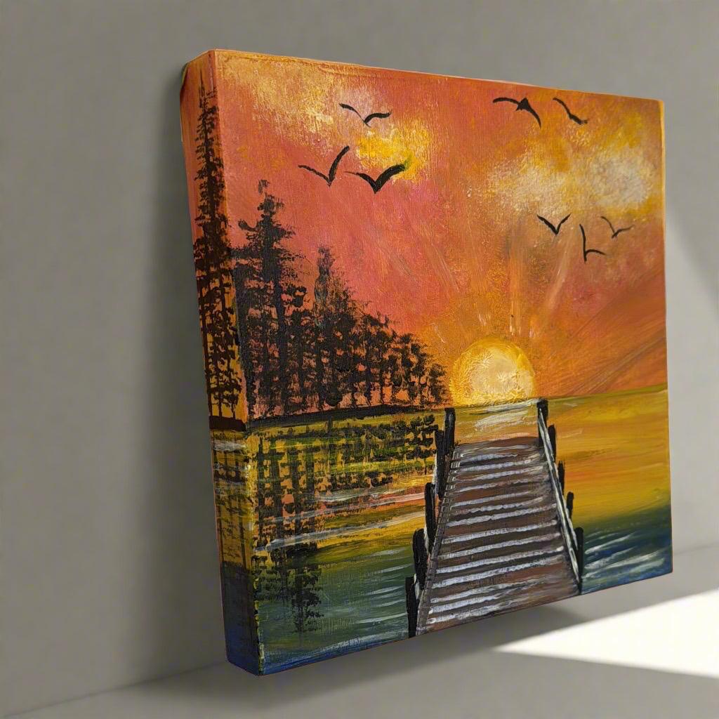 Sunset Serenade - GalaxyArtWork