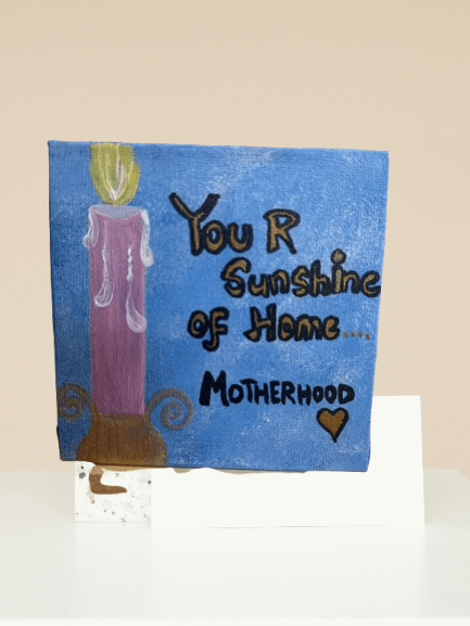 "Sunshine of Home" Mini Canvas