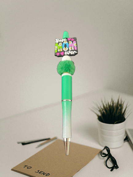 Best Mom Ever Green Pen