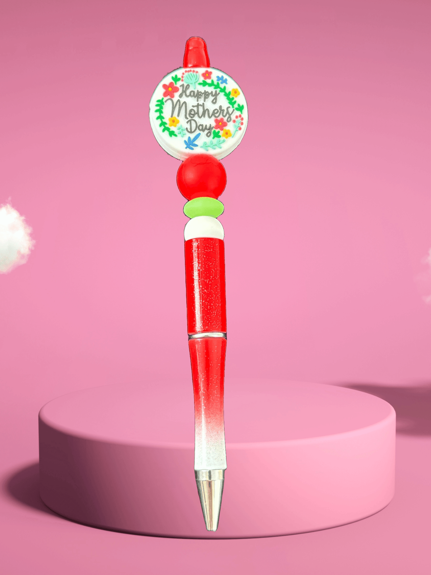 Bloom & Love Handmade Beaded Pen – Mother’s Day Gift from New Jersey