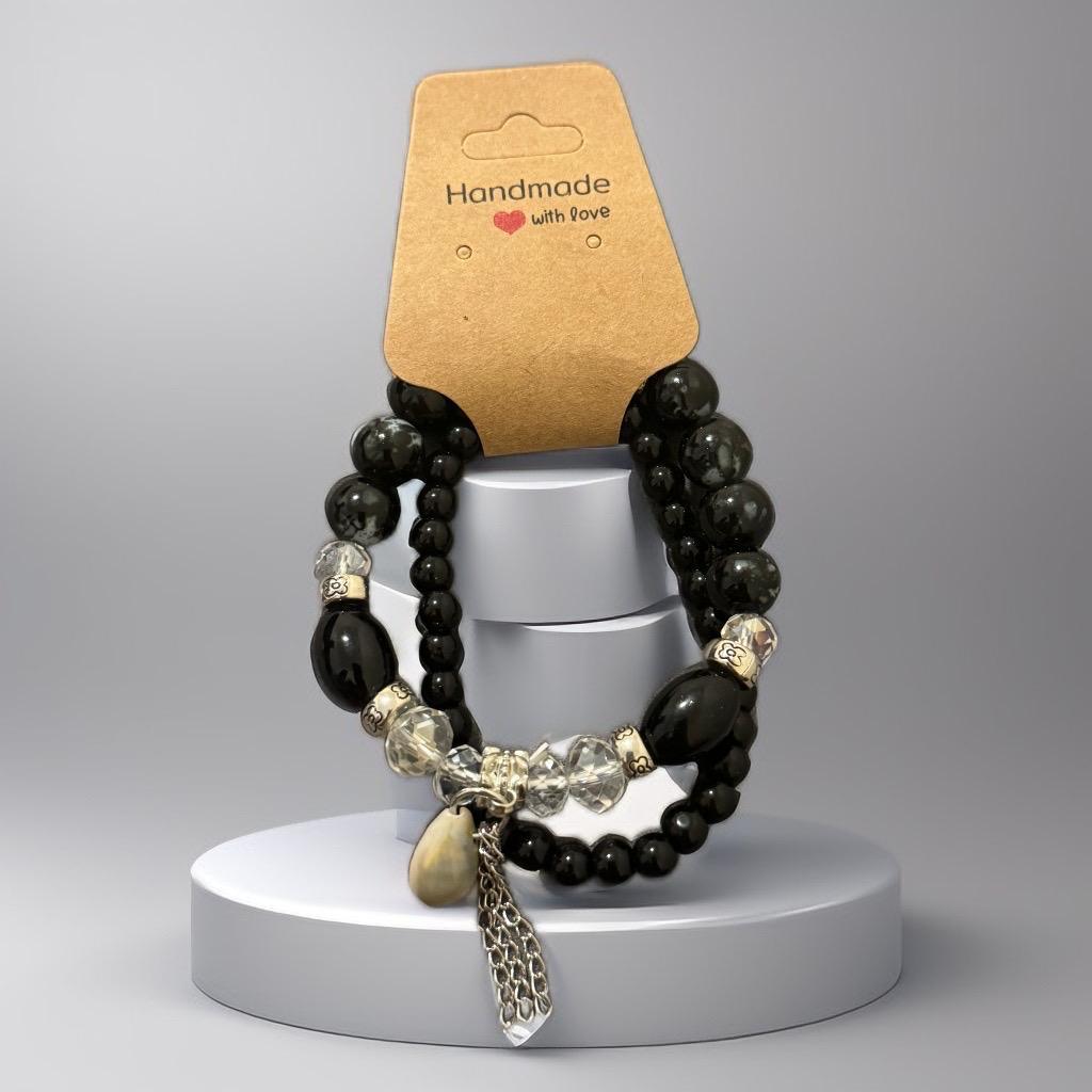 Midnight Aura Bracelet Set – Bold & Mysterious