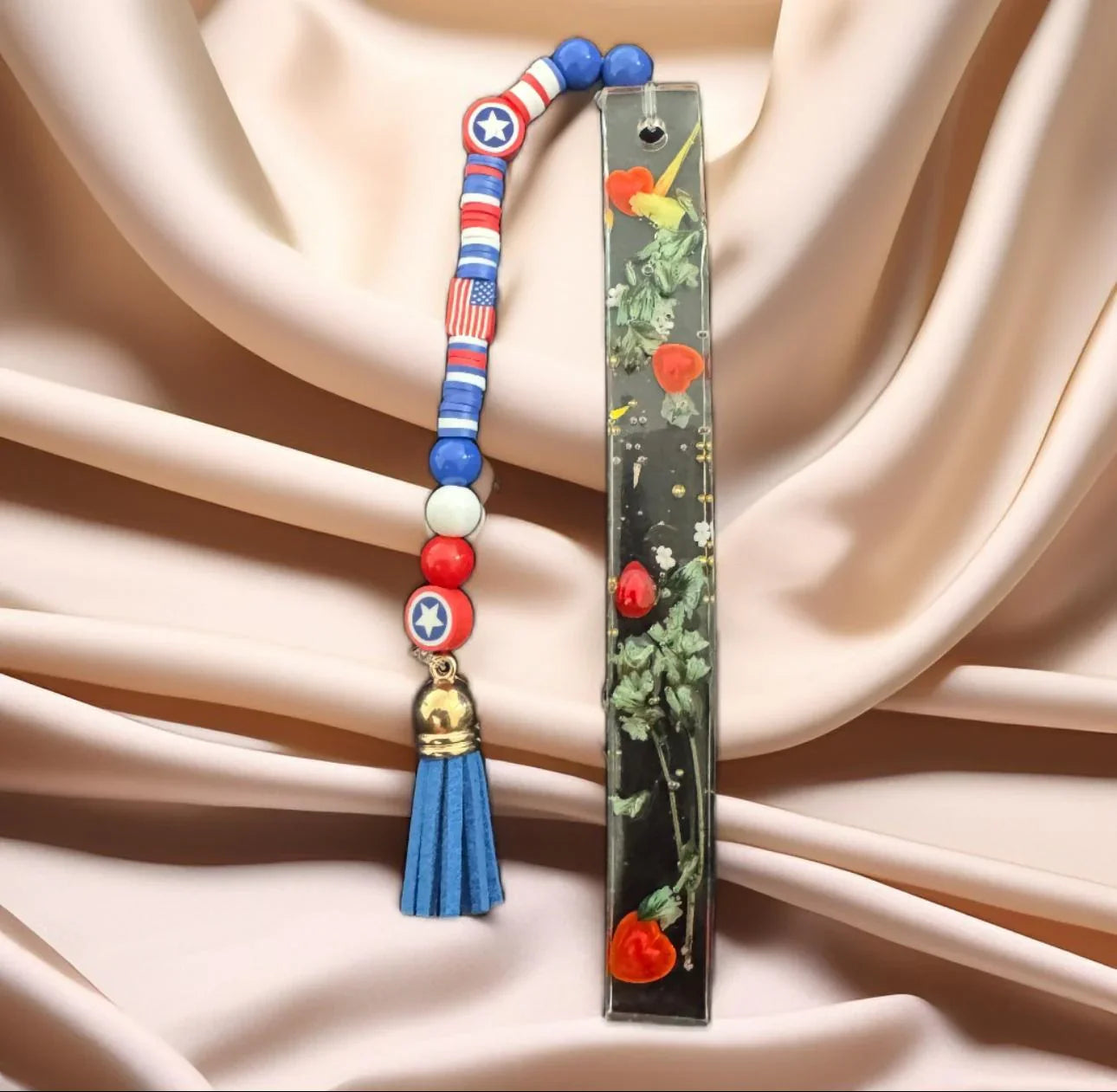 handmade-usa-themed-resin-bookmark