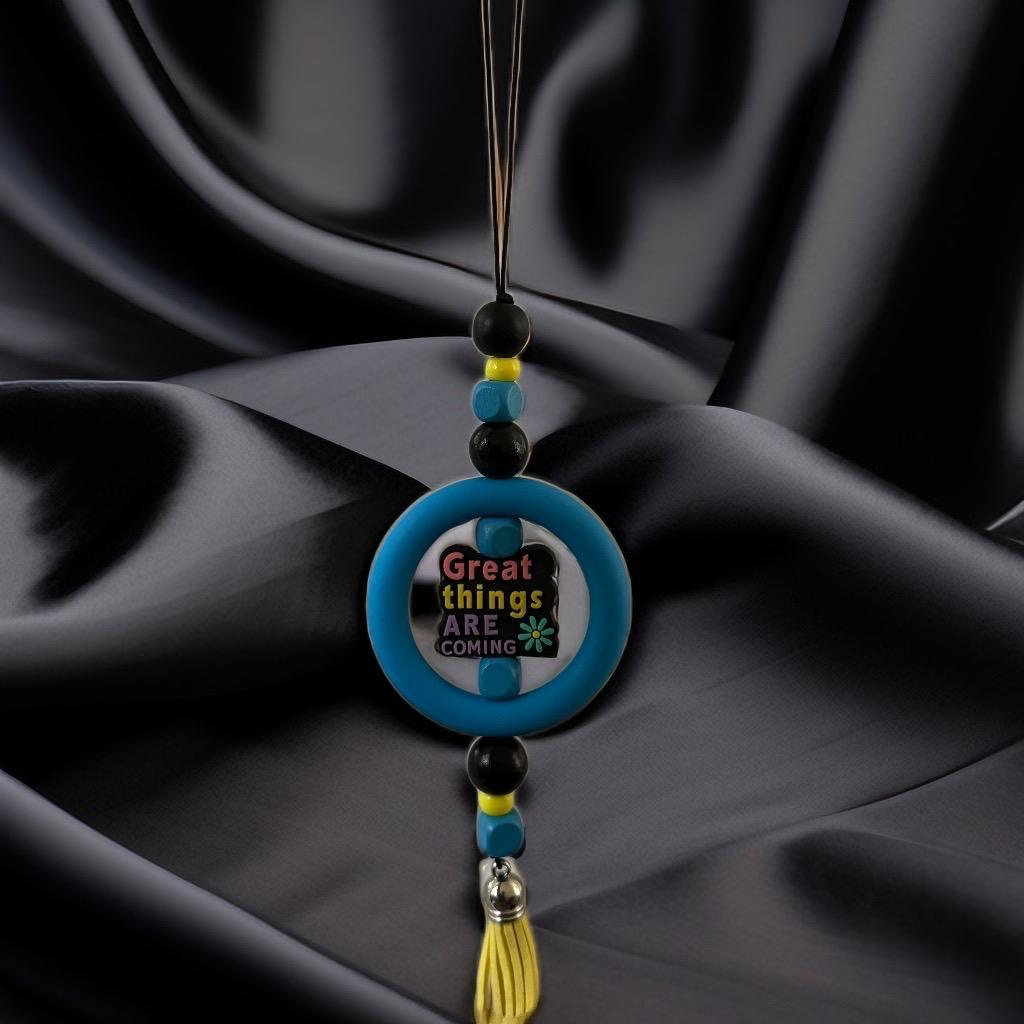 Motivational Car Hanging - "Great Things Are Coming"