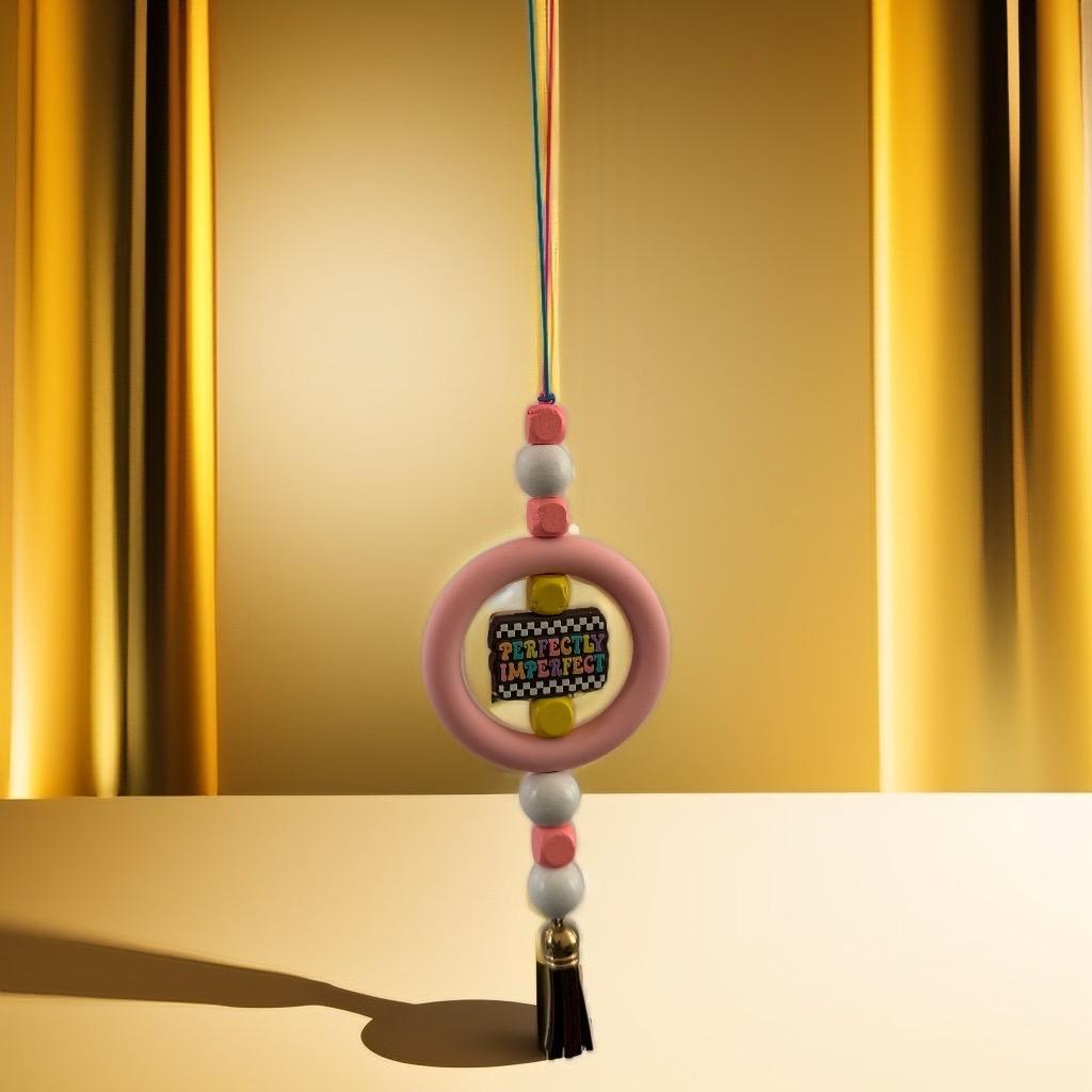 Perfectly Imperfect Car Hanging Charm