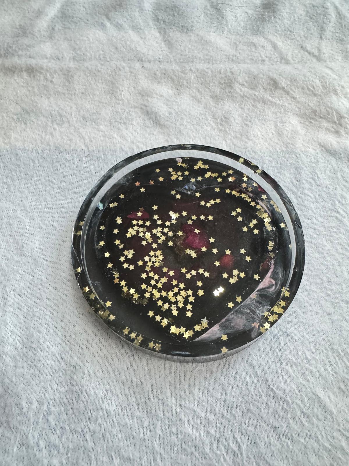 Starry Night Resin Coaster - GalaxyArtWork