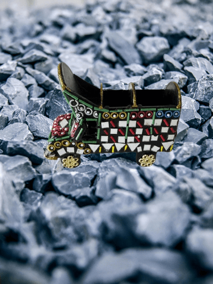 Handcrafted Mosaic Pakistani Truck – Pen Holder & Desk Organizer - GalaxyArtWork