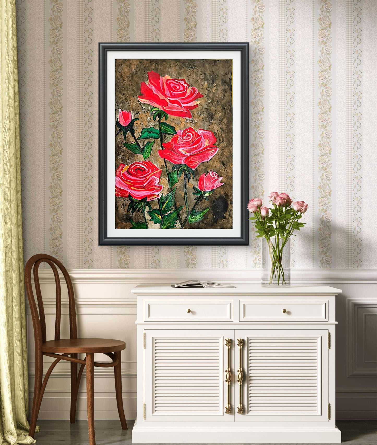 original-rose-floral-painting