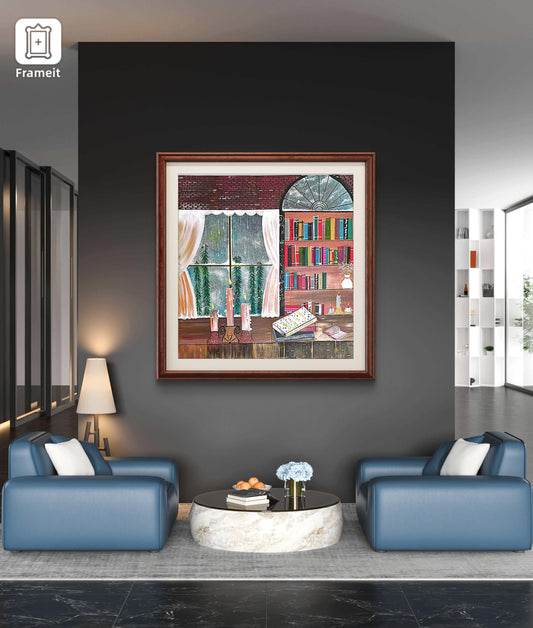 the-glow-of-knowledge-10-x-10-inch-print-on-fine-art