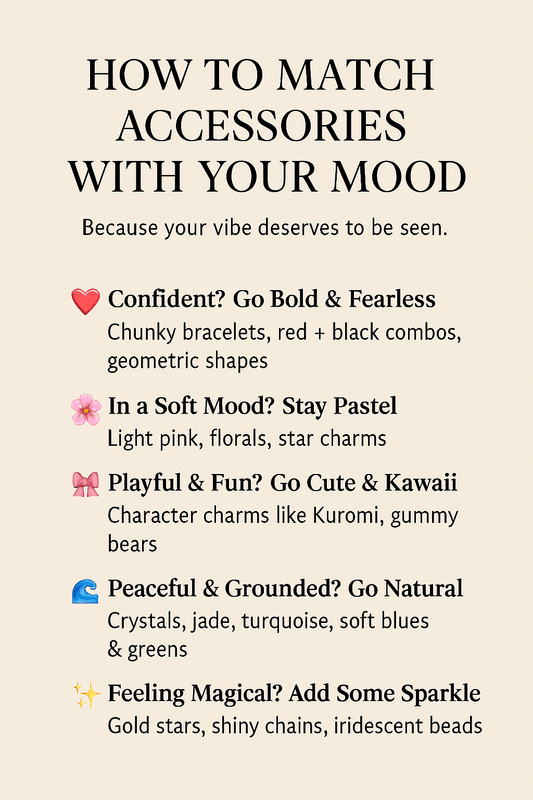 How to Match Accessories with Your Mood..?