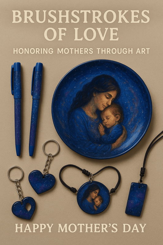 Brushstrokes and colors of Love: Honoring Mothers Through Art