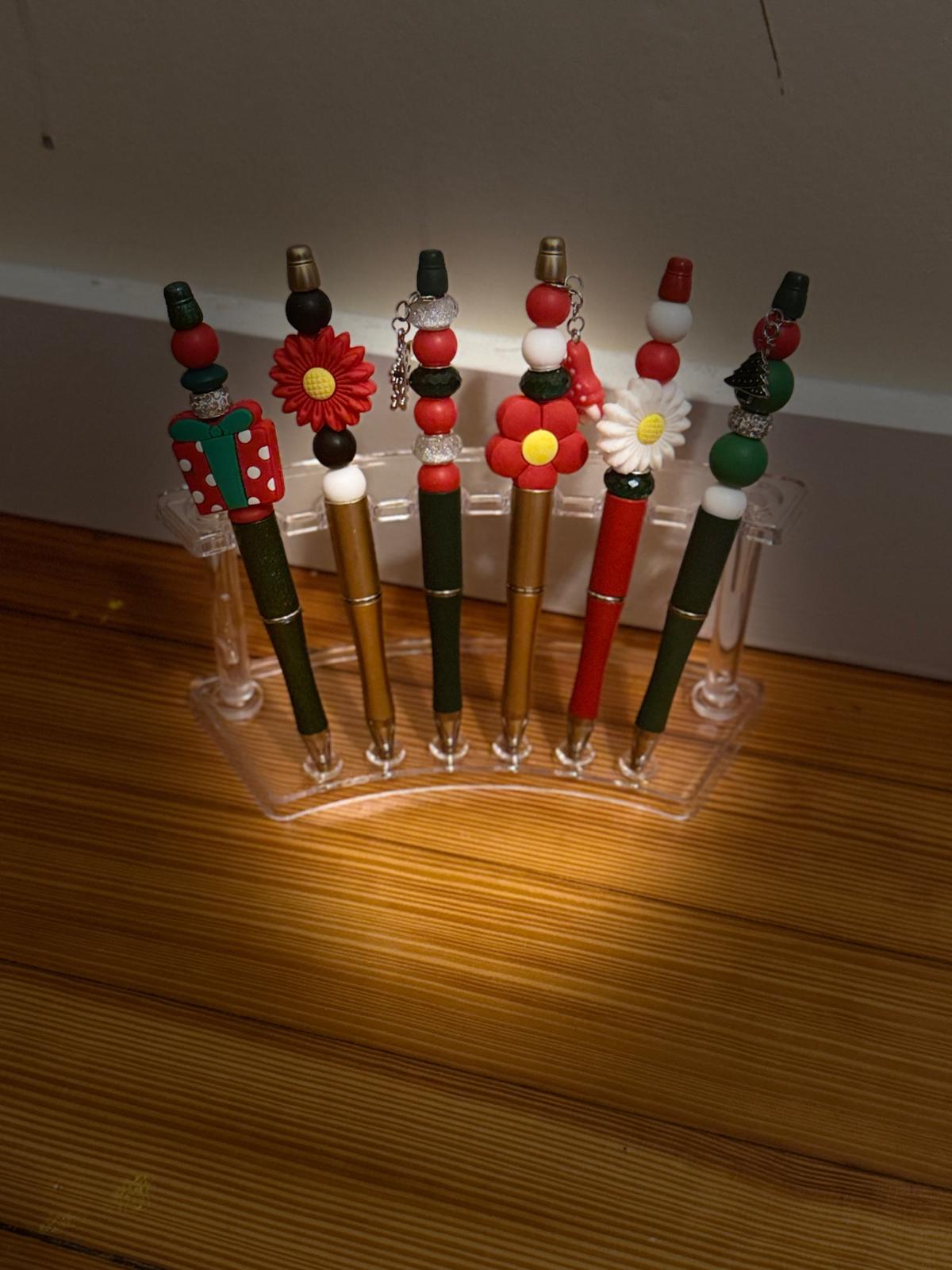 Hand beaded pens