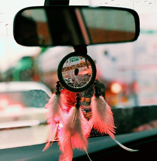 Hand Beaded Car Charms