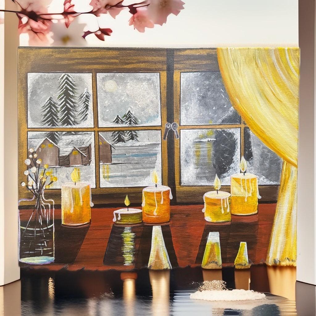 Warmth Through the Window" - GalaxyArtWork