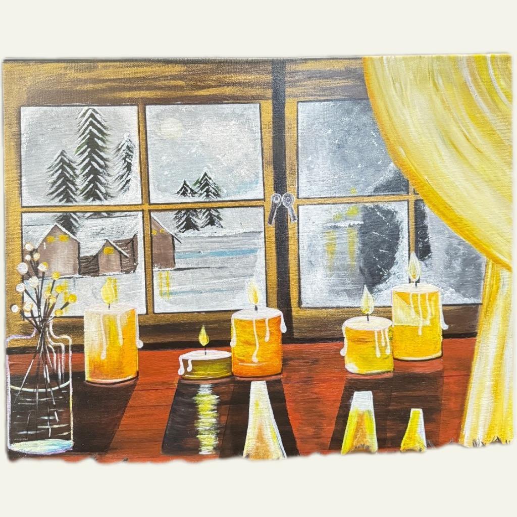 Warmth Through the Window" - GalaxyArtWork