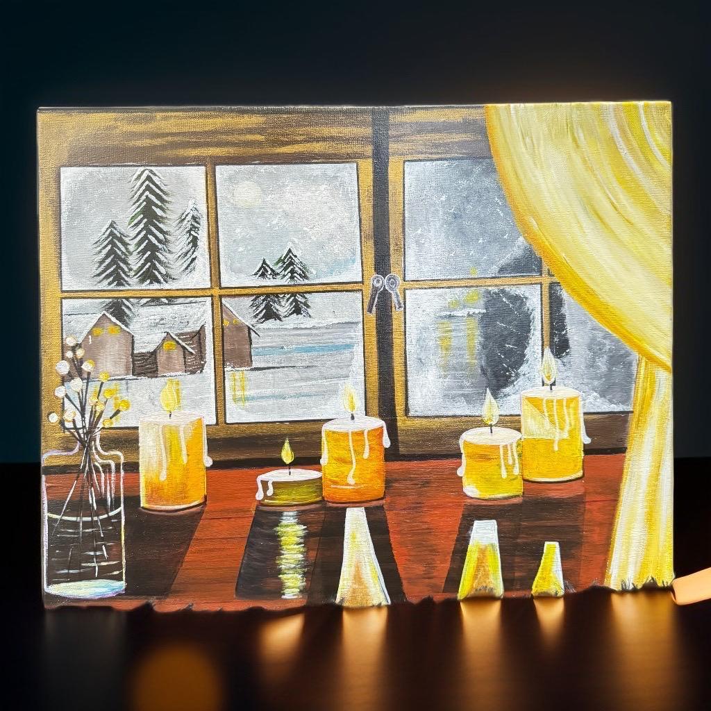 Warmth Through the Window" - GalaxyArtWork