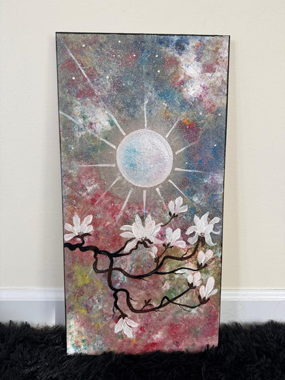 Broken Yet Blooming: A Journey of Resilience" - GalaxyArtWork