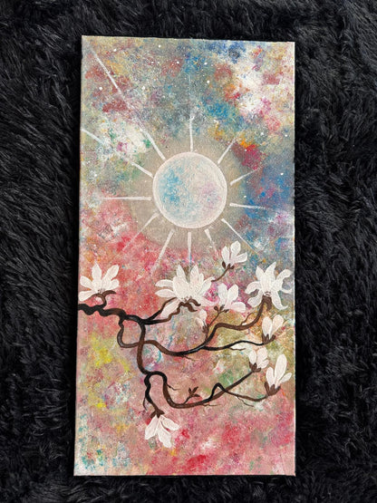 Broken Yet Blooming: A Journey of Resilience" - GalaxyArtWork