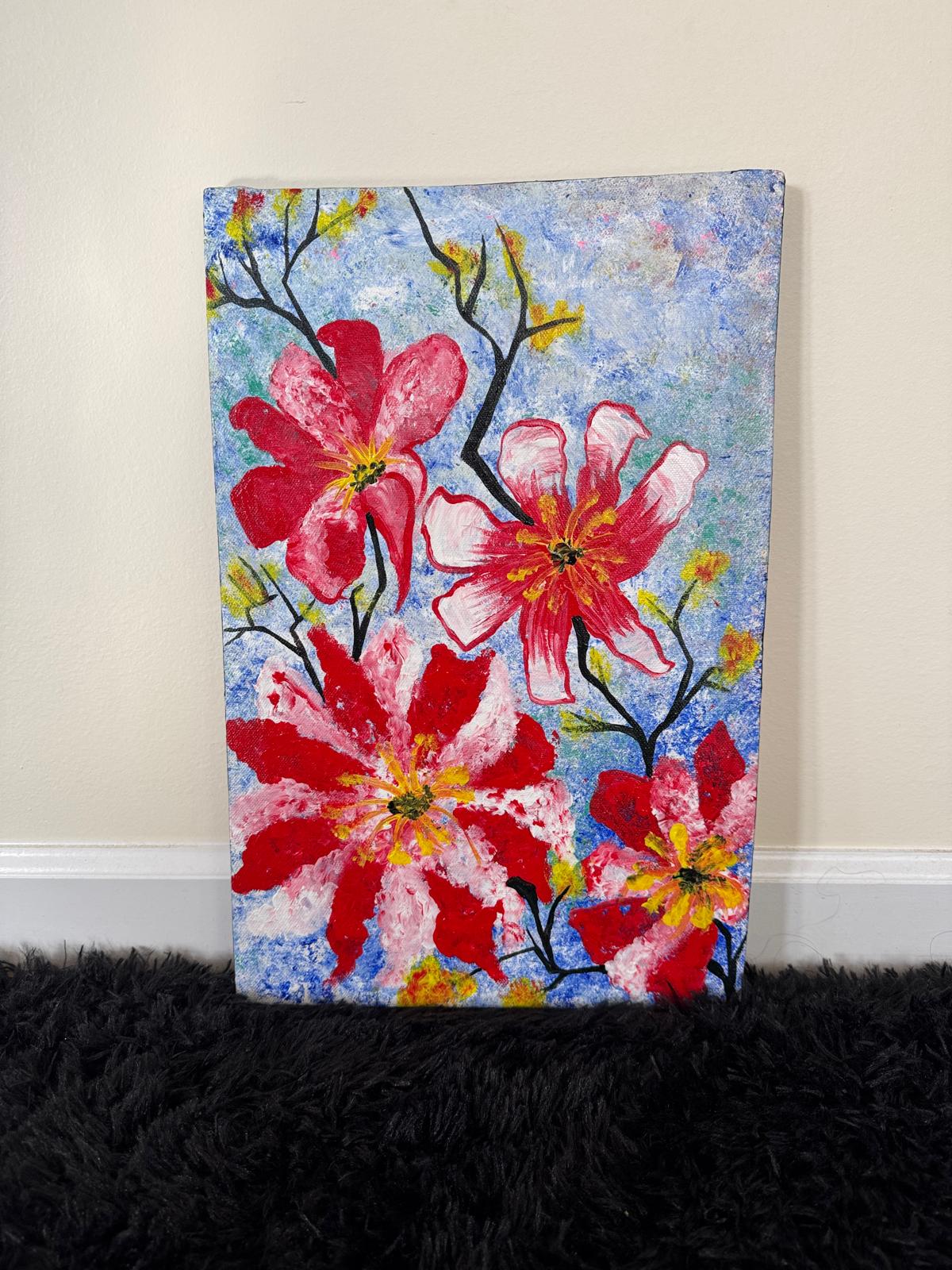 "Blossoms in Harmony: A Burst of Color"