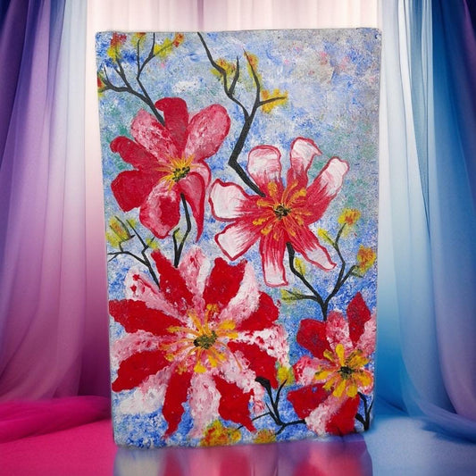 "Blossoms in Harmony: A Burst of Color" - GalaxyArtWork