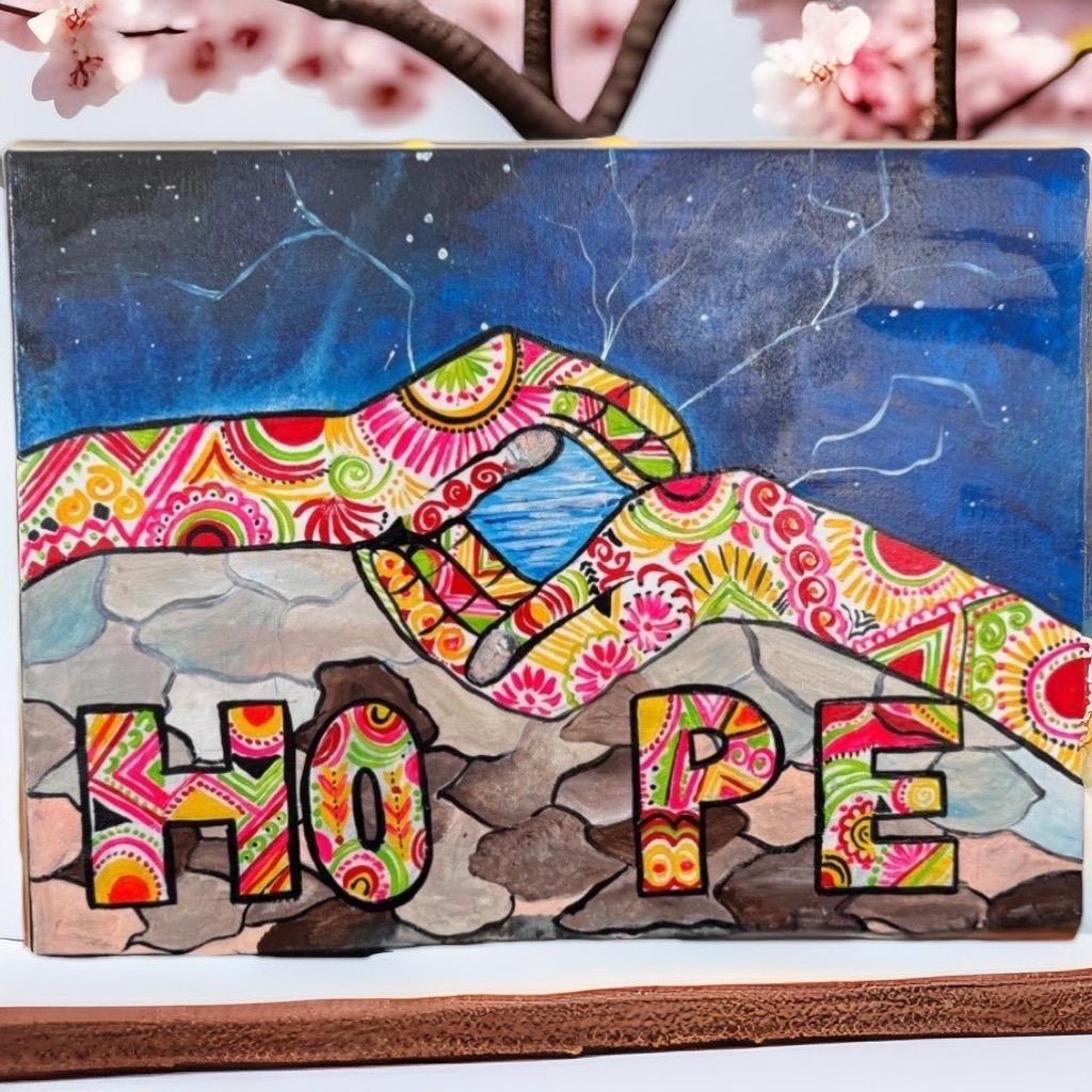 "Colors of Hope: A Vibrant Bond"