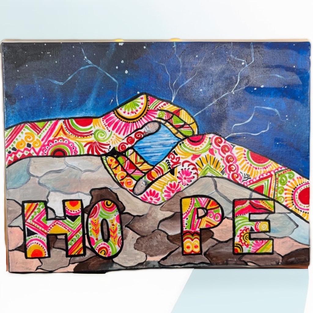 "Colors of Hope: A Vibrant Bond"