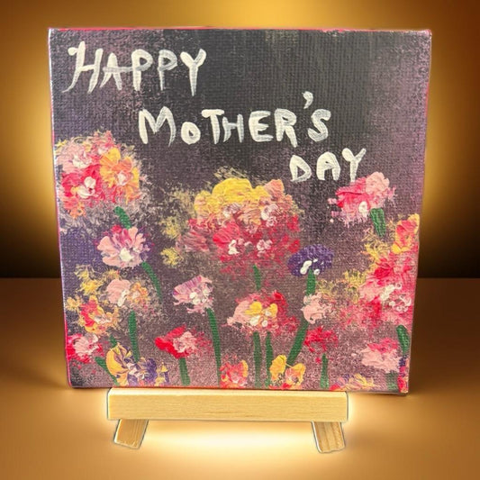 Blooming Gratitude – Hand-Painted Mini Mother's Day Gift