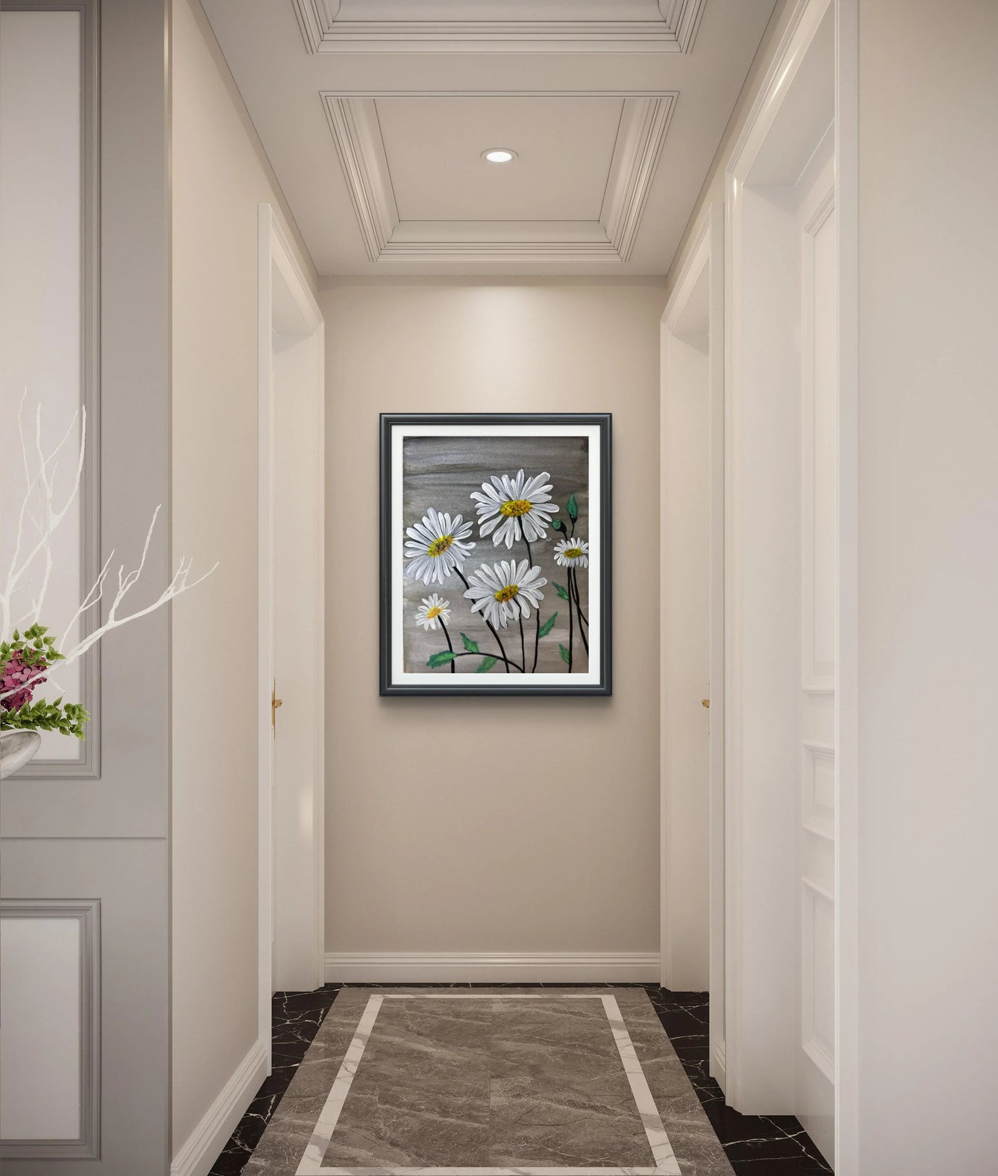 original-watercolor-daisy-painting-on-fine-art-paper-5-5-x-8-1-inches