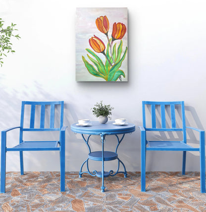 orange-tulip-watercolor-painting