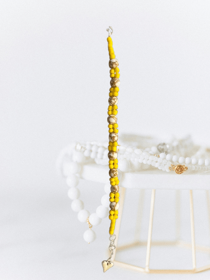 Golden Sunflower Bracelet