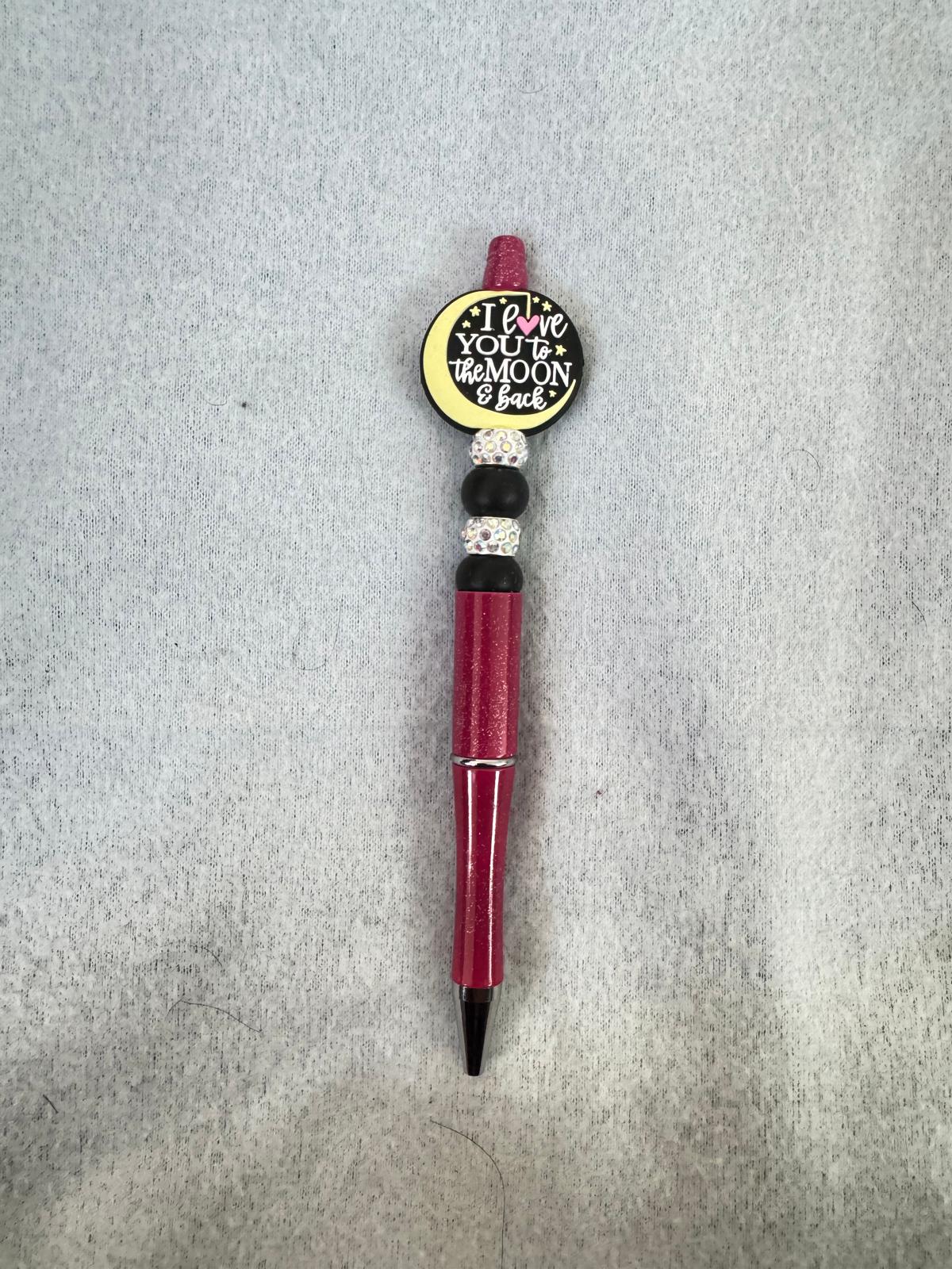 Hand beaded pen