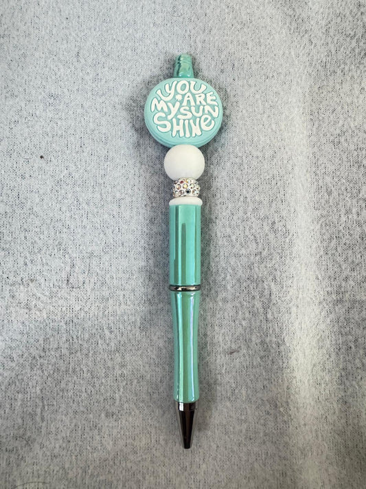 You Are My Sunshine" Mint Decorative Pen "