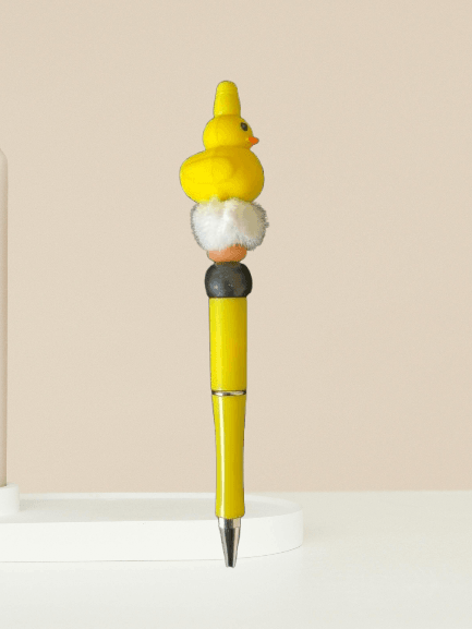 Cheeky Chick Clicker Pen – Spring Easter Pen with Yellow Chick Design