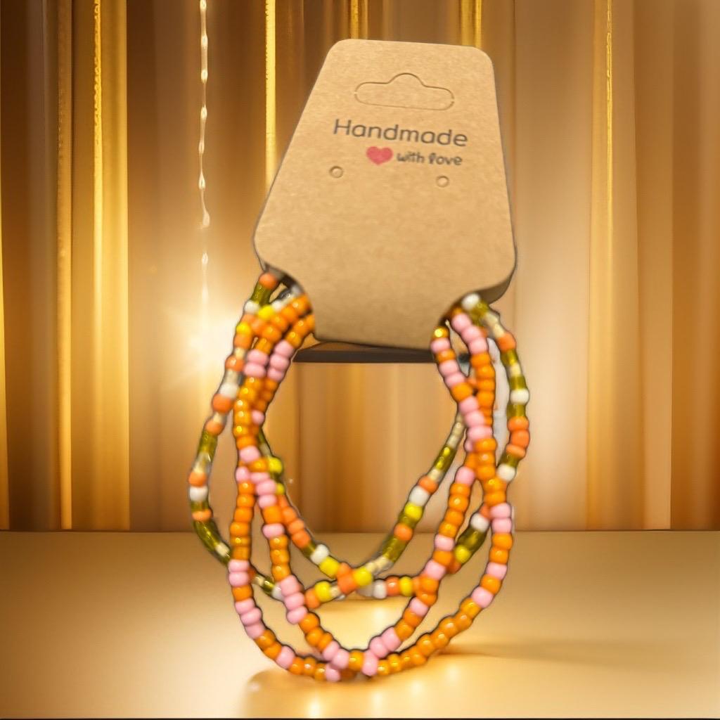 Sunset Glow Bracelet Set – Vibrant & Playful