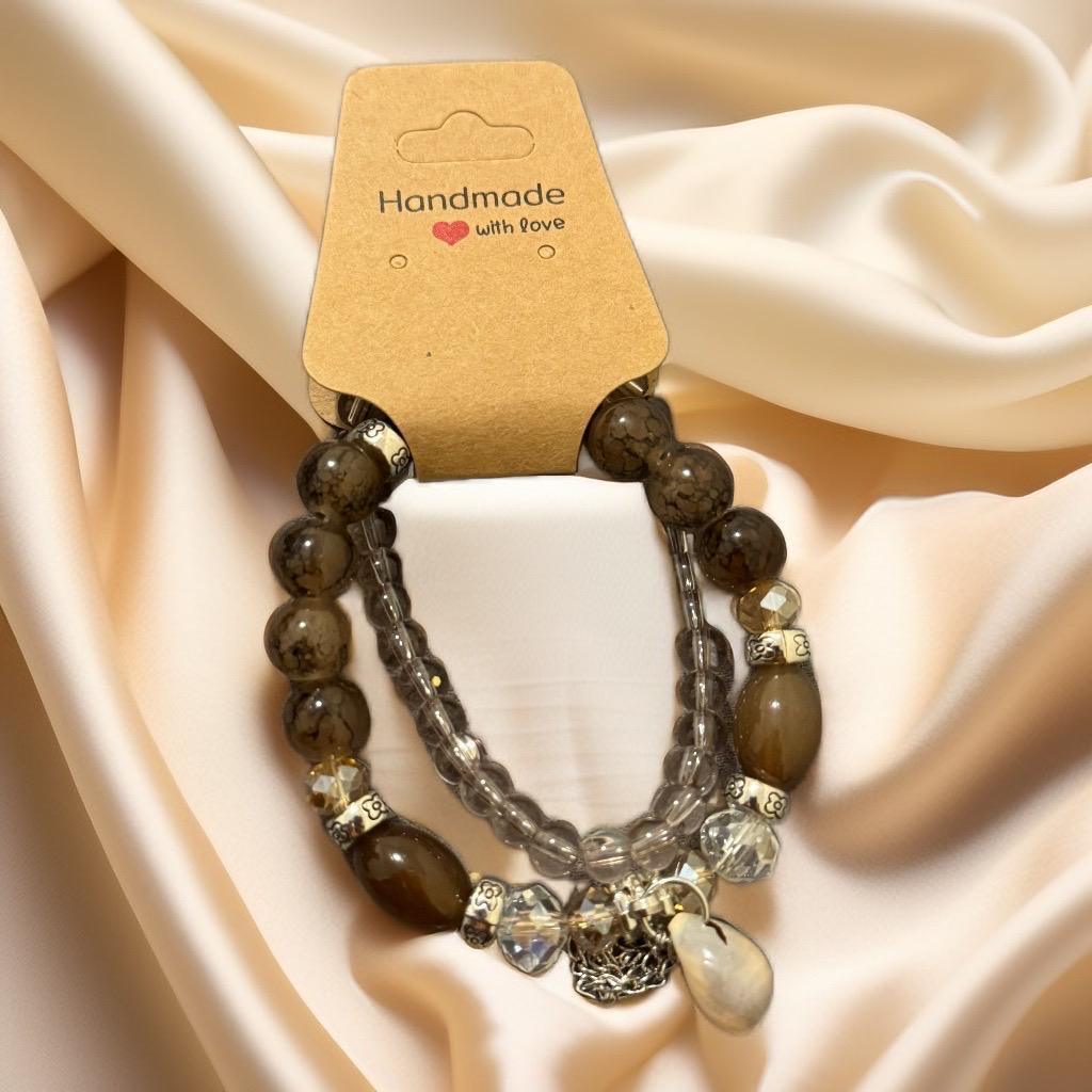 Earthbound Elegance Bracelet Set – Natural & Chic