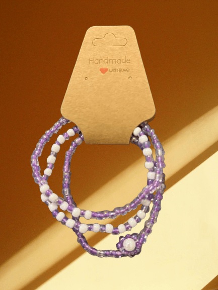 Lavender Whisper Bracelet Set