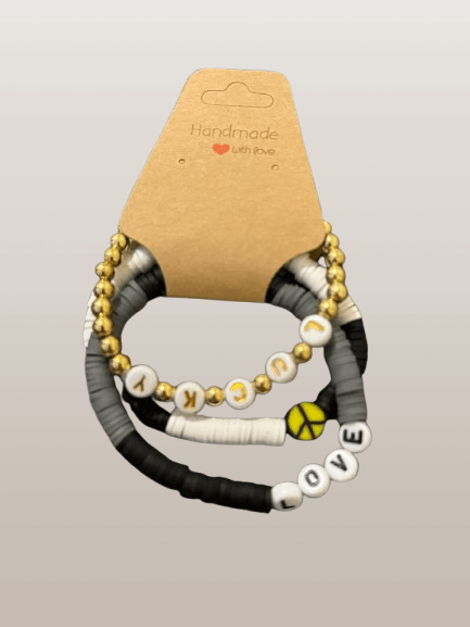 Monochrome Luxe Bracelet Set