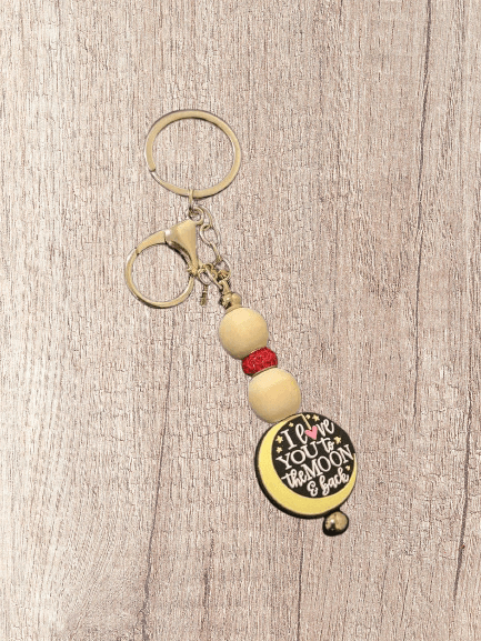 To the Moon & Back Charm