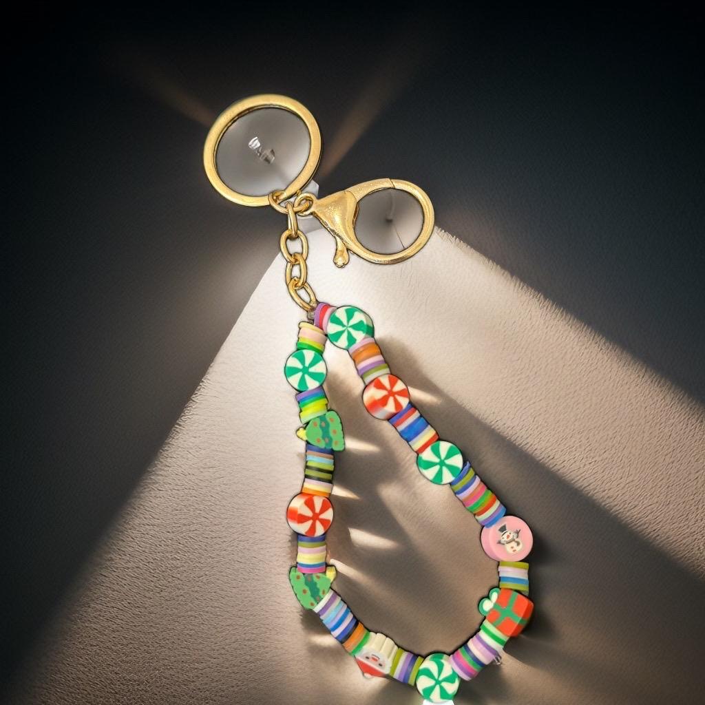 Candy-Themed Fun Keychain - Colorful and Playful Accessory