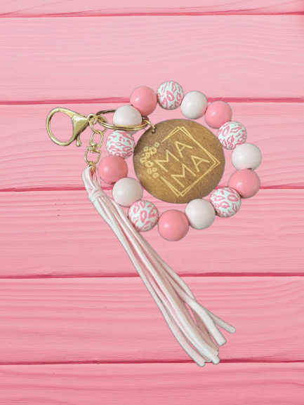 Blush Bloom Keychain