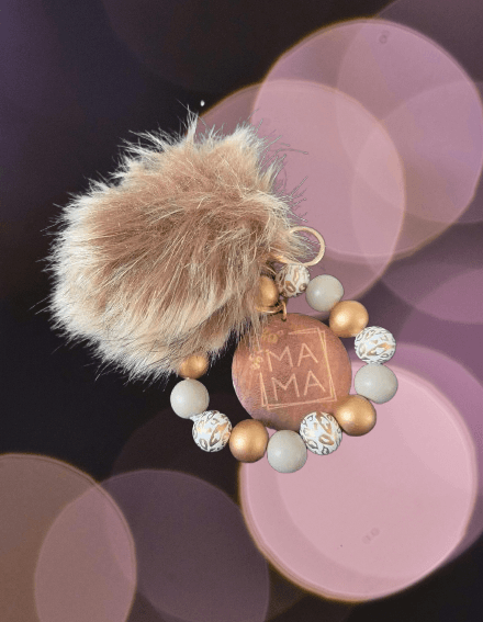 Golden Glow Keychain