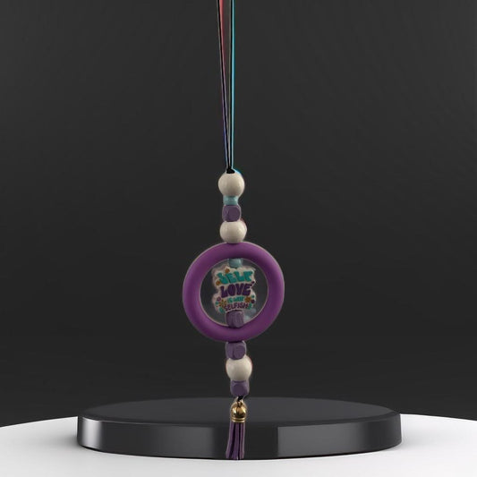 Self-Love Affirmation Car Hanging Charm