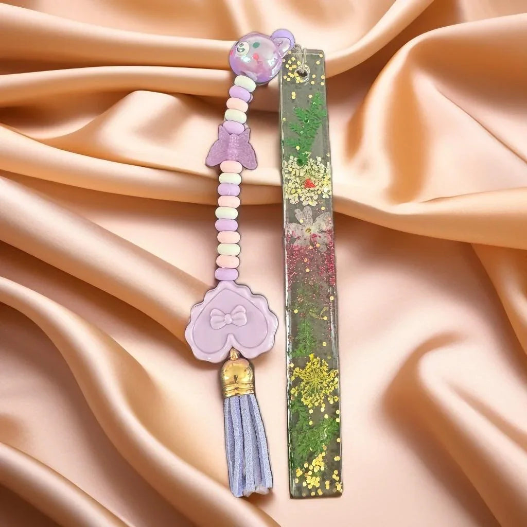 Handcrafted Resin Bookmarks