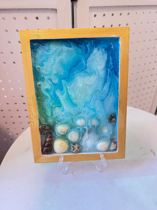 Ocean Serenity – Coastal Resin Art