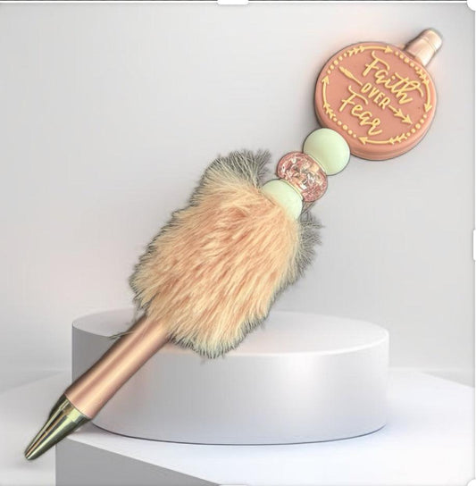 Hand Beaded Pen-Pink - GalaxyArtWork