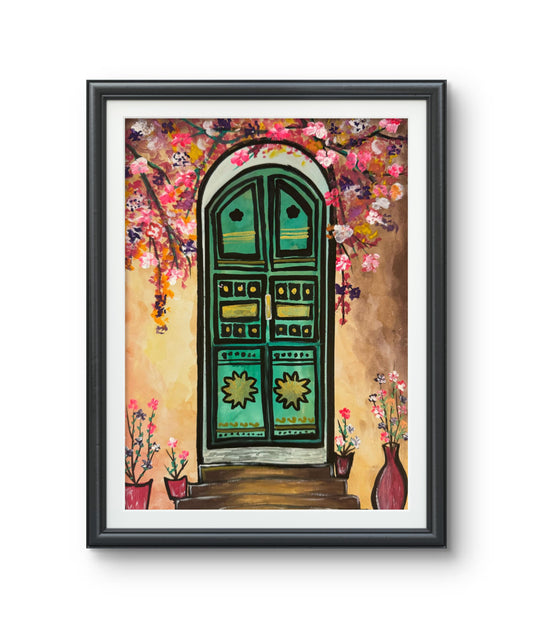the-secret-door-handmade-floral-doorway-canvas-art