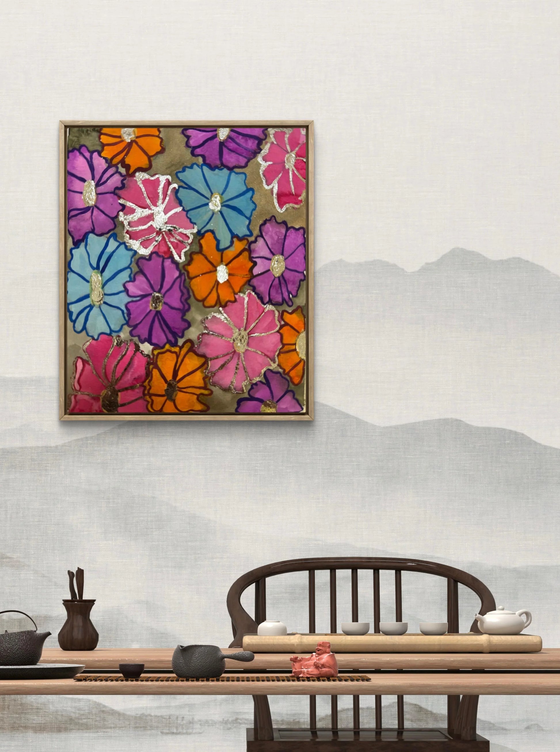 colorful-bloom-floral-art-painting