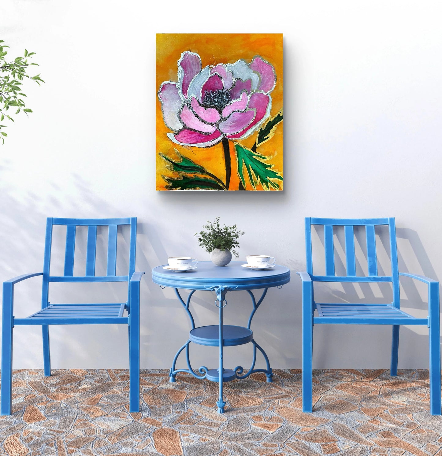 watercolor-pink-flower-painting